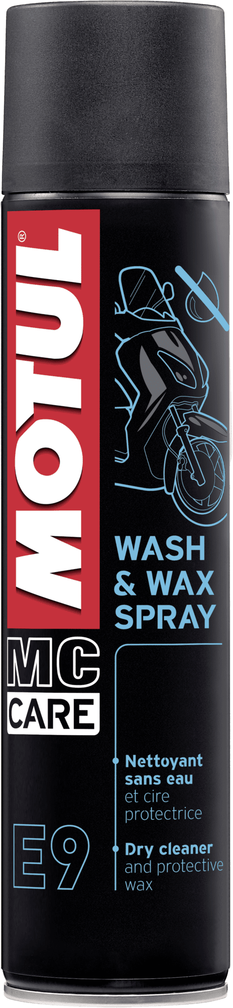 103174-400ML Each motorcycle part needs a specific care. Launched in 2011, MOTUL® MC CARE™ line has been developed to fully maintain and take care of the motorcycle, the motorcyclist and its equipment.