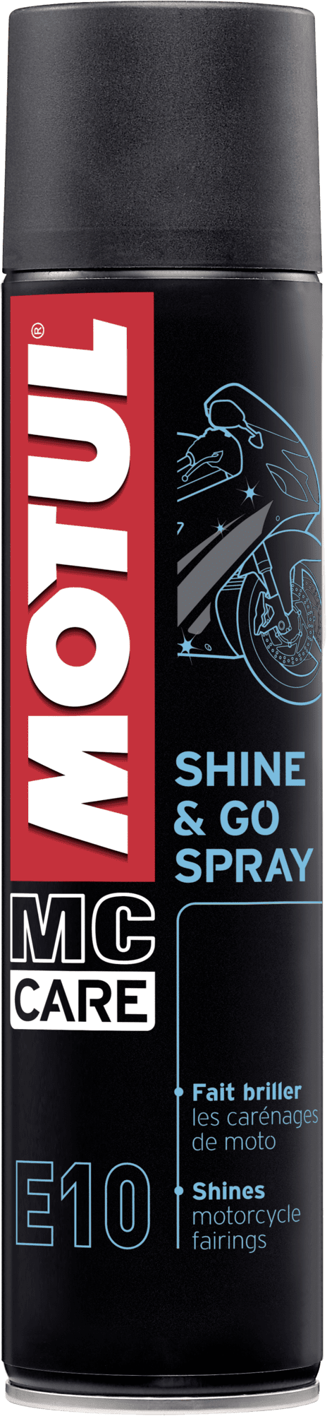 103175-400ML Silicone based spray to polish the whole motorcycle.