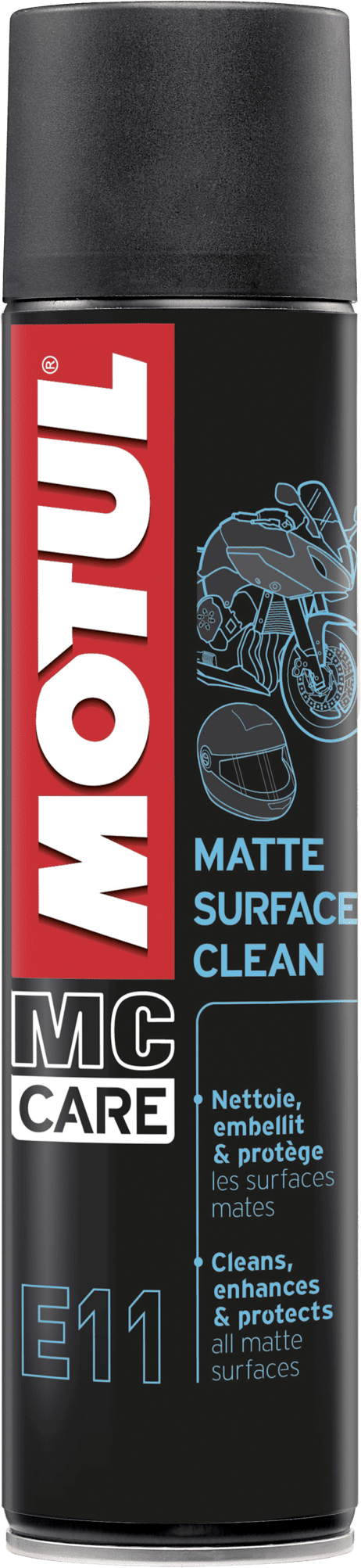 105051-400ML Each part of the motorcycle needs specific care. Launched in 2011, MOTUL® MC Care™ line has been developed to fully maintain and care for the motorcycle, the motorcyclist and their equipment.