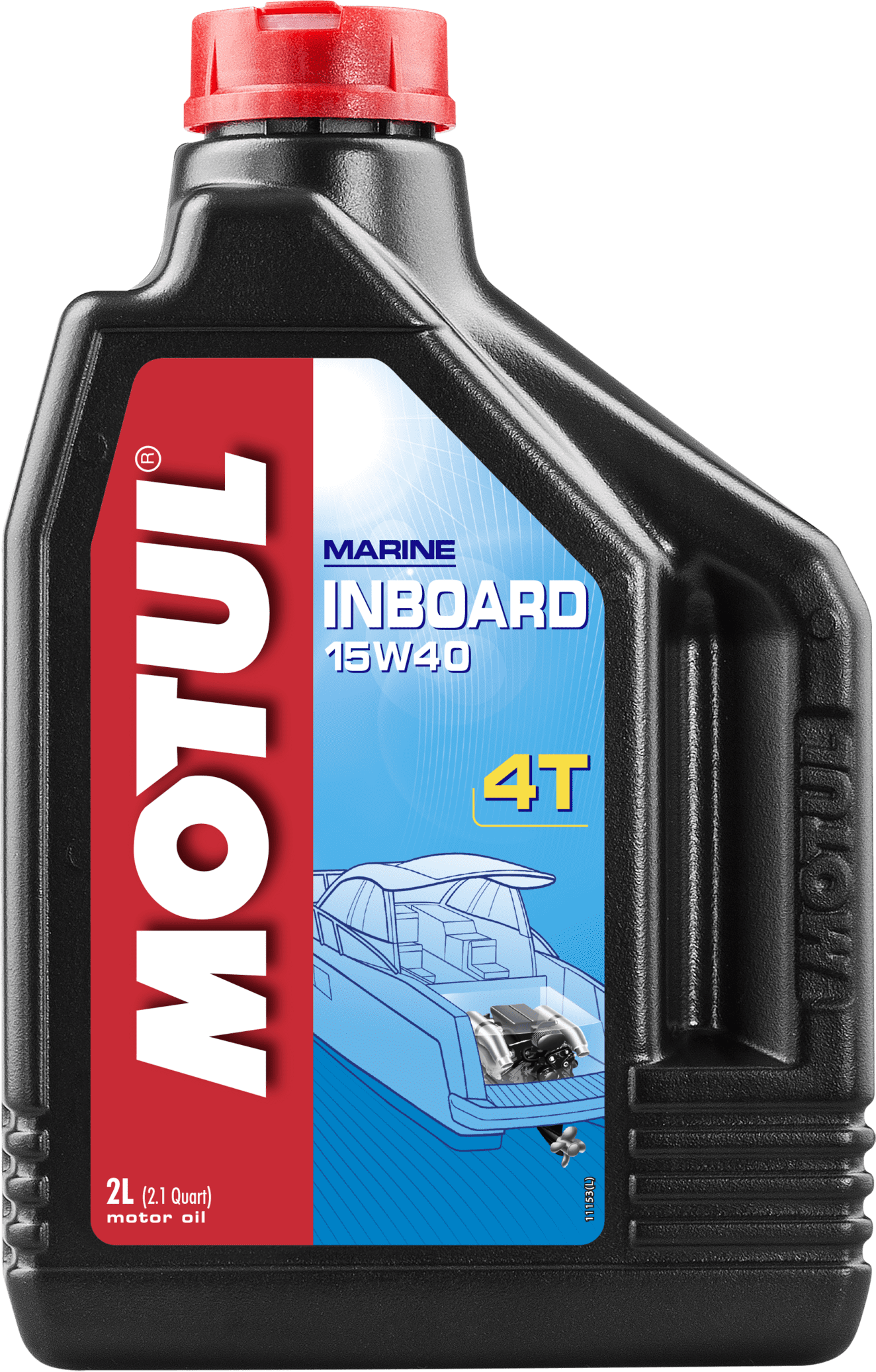 106363-2 Mineral lubricant for 4-Stroke marine engines.