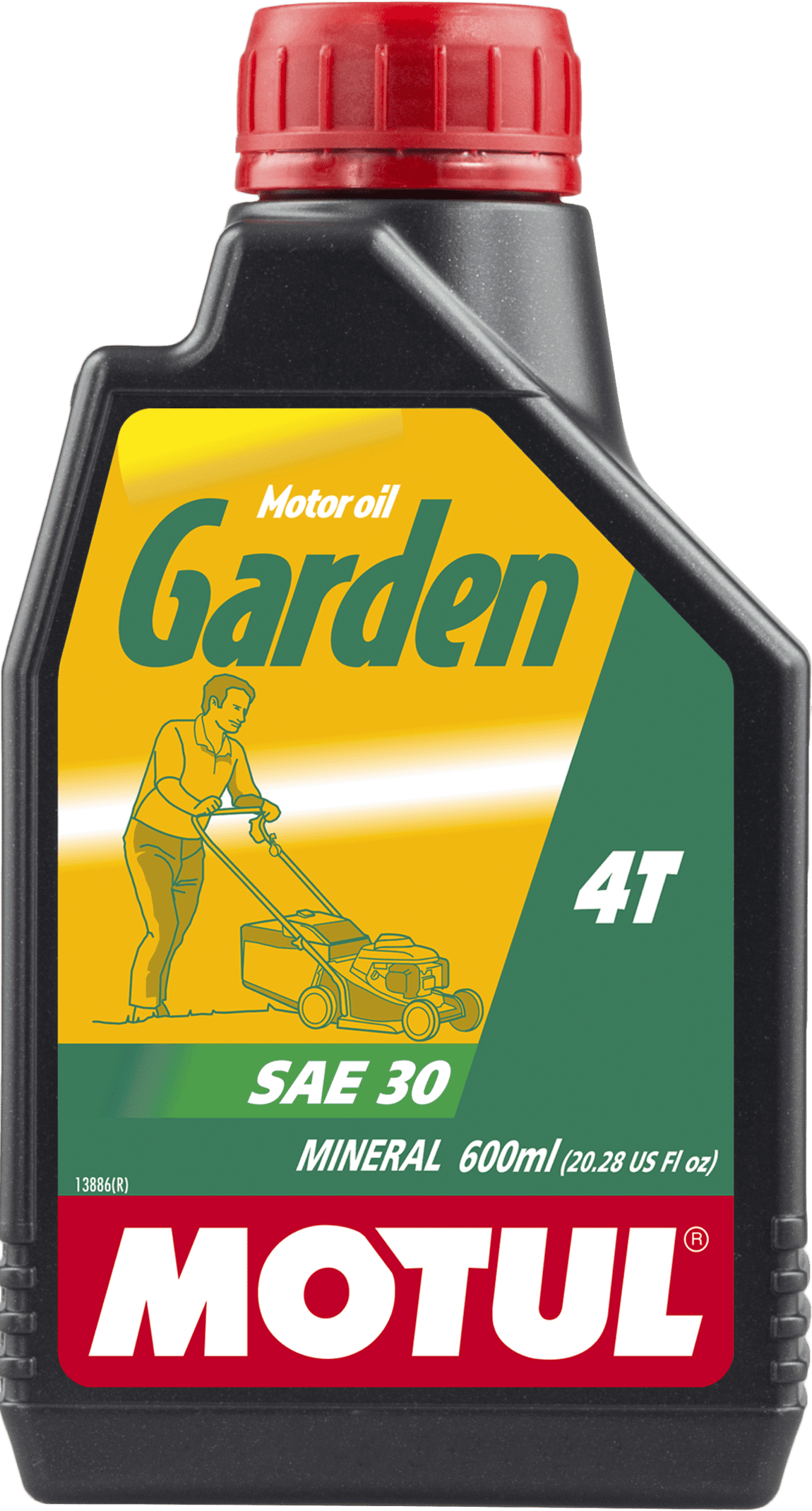 106999-600ML Lubricant formulated for use in recent motorized garden tools and small farming equipment.