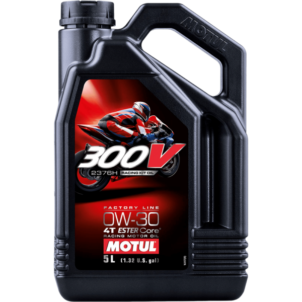 Motul 300V Factory Line Racing Kit Oil 2376H 0W-30 - 5L