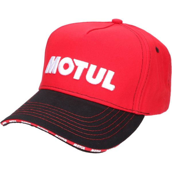 Motul - Cap Rood - zwart