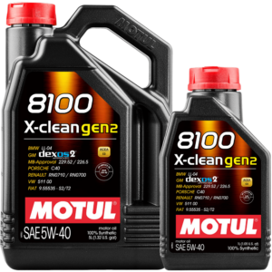 Motul 8100 X-clean gen2 5W-40