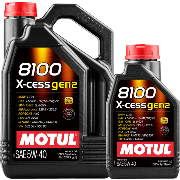 Motul 8100 X-cess gen2 5W-40