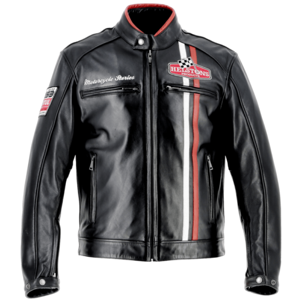 Motul - Leather Jacket Helstons Indy Buffalo (Zwart)