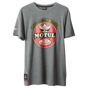 Motul - T-shirt grijs gemaleerd