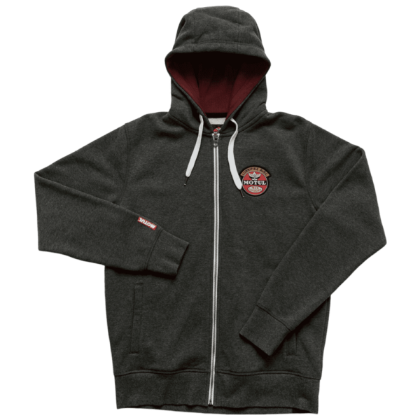 Motul - Sweatshirt donkergrijs gemaleerd (Hoody)